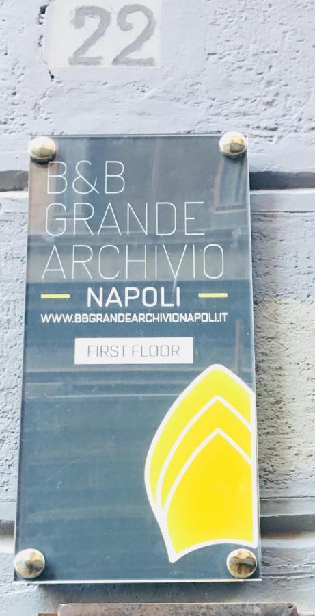 B&B Grande Archivio Napoli Esterno foto